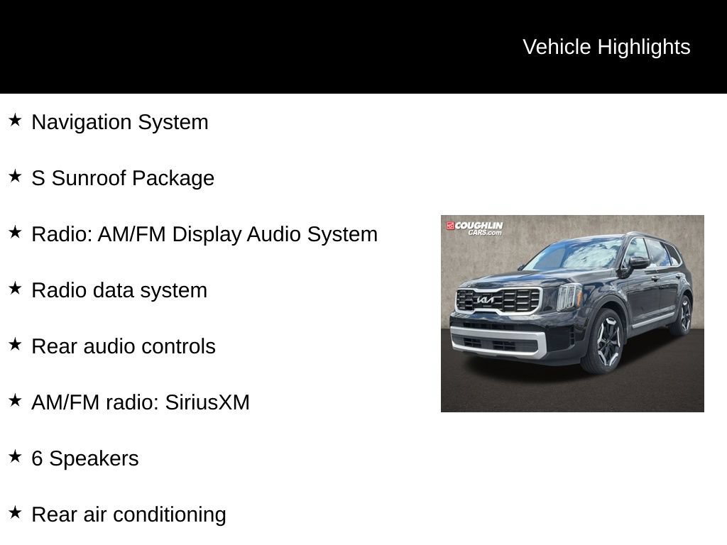 Used 2024 Kia Telluride S w/ S Sunroof Package AWD/4WD video 2