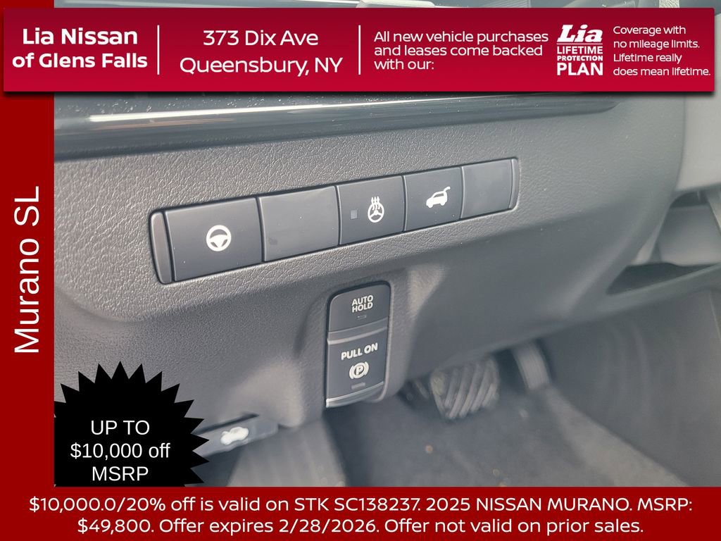 New 2025 Nissan Murano SL w/ Cargo Package image 15