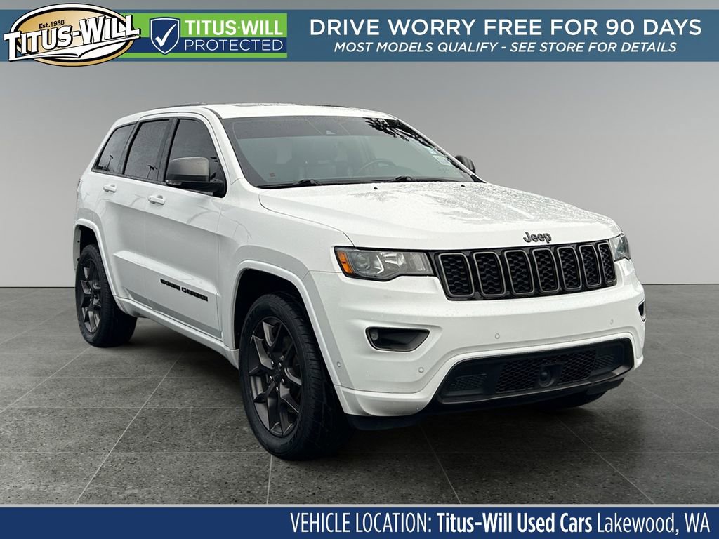 Used 2021 Jeep Grand Cherokee Limited w/ Quick Order Package 28K 80th