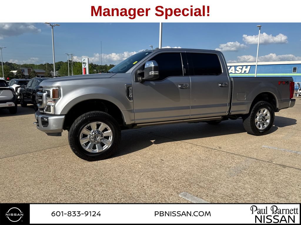 Used 2021 Ford F250 Platinum w/ FX4 Off-Road Package AWD/4WD image 19
