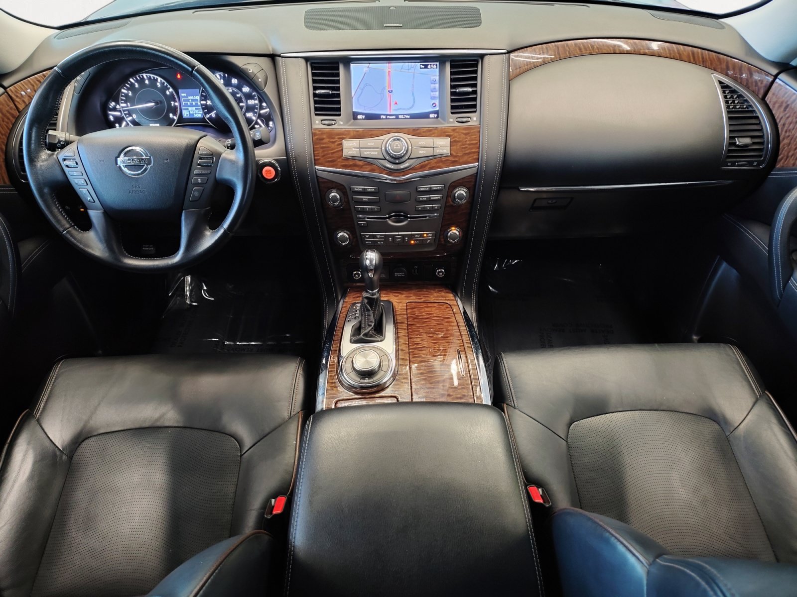 Used 2019 Nissan Armada Platinum w/ Captain's Chairs Package AWD/4WD image 16