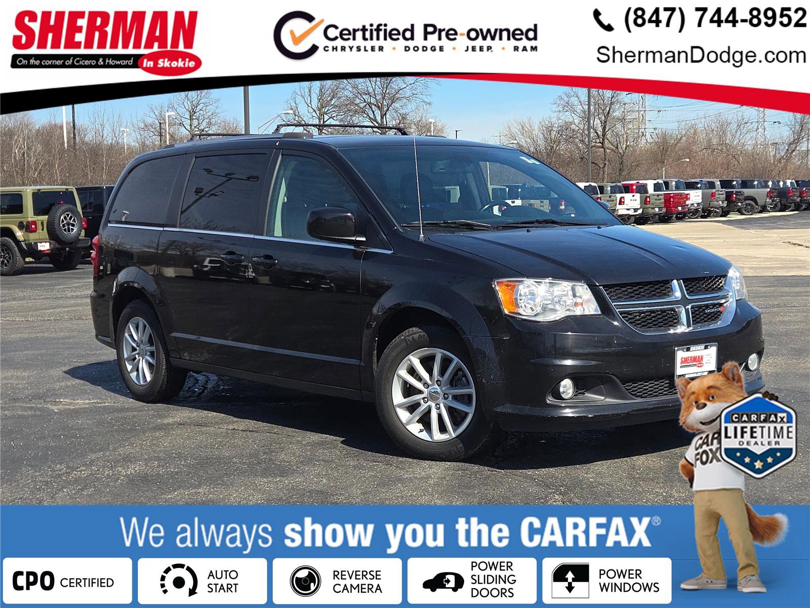 Certified 2019 Dodge Grand Caravan SXT image 1