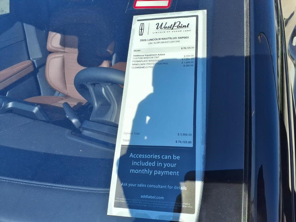 New 2026 Lincoln Nautilus Reserve image 3