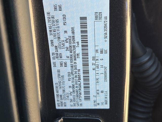 Used 2020 Ford F150 Raptor w/ Equipment Group 802A Luxury image 25