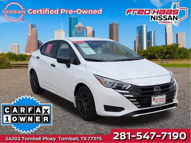 Certified 2024 Nissan Versa S w/ Trunk Package