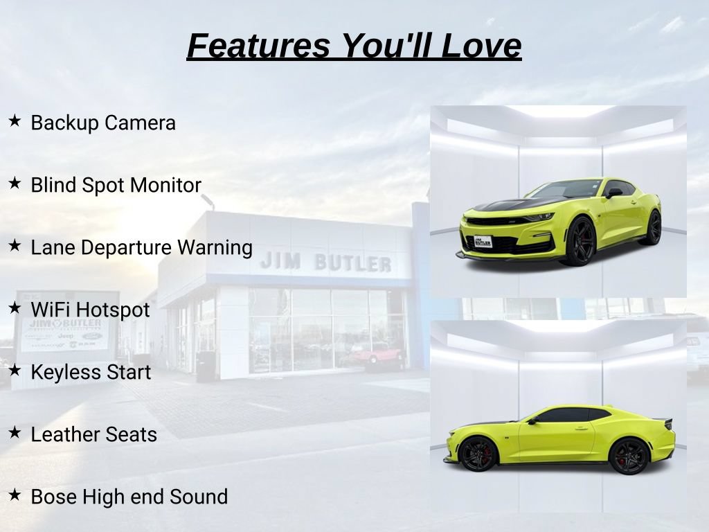 Used 2021 Chevrolet Camaro SS RWD image 18