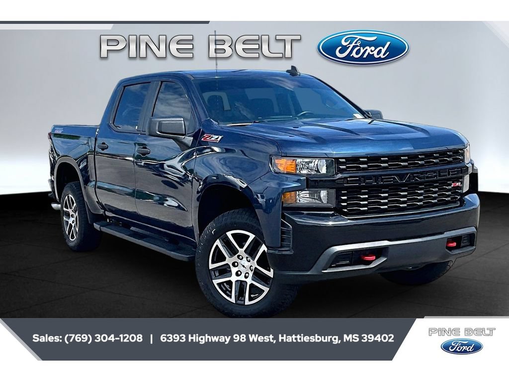 Used 2020 Chevrolet Silverado 1500 Custom Trail Boss w/ Custom Convenience Package AWD/4WD image 1