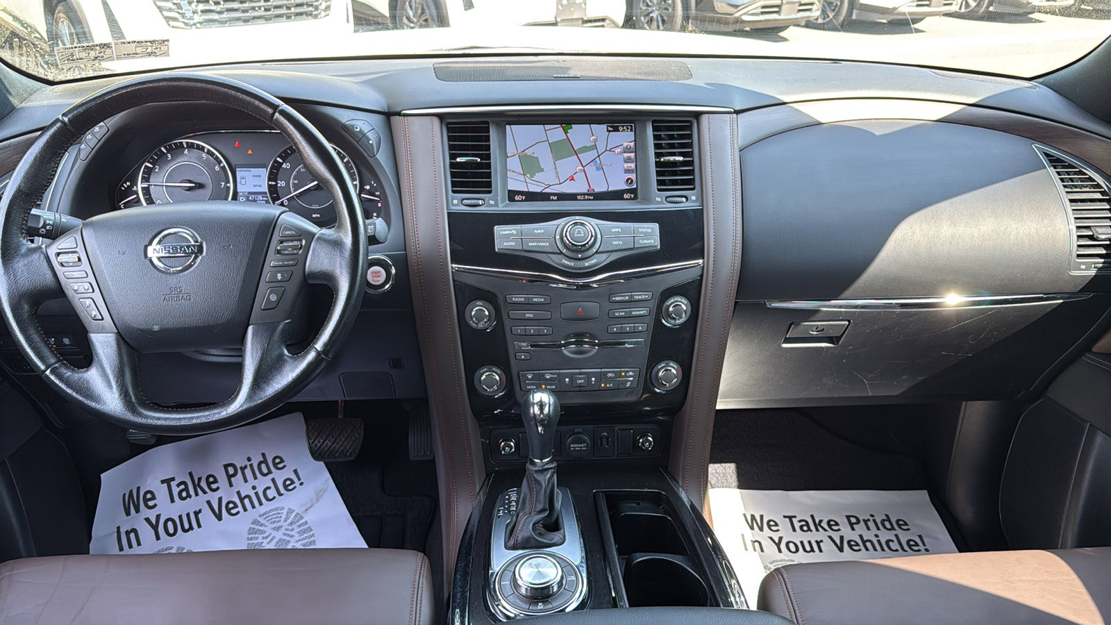 Certified 2019 Nissan Armada Platinum w/ Captain's Chairs Package AWD/4WD image 5