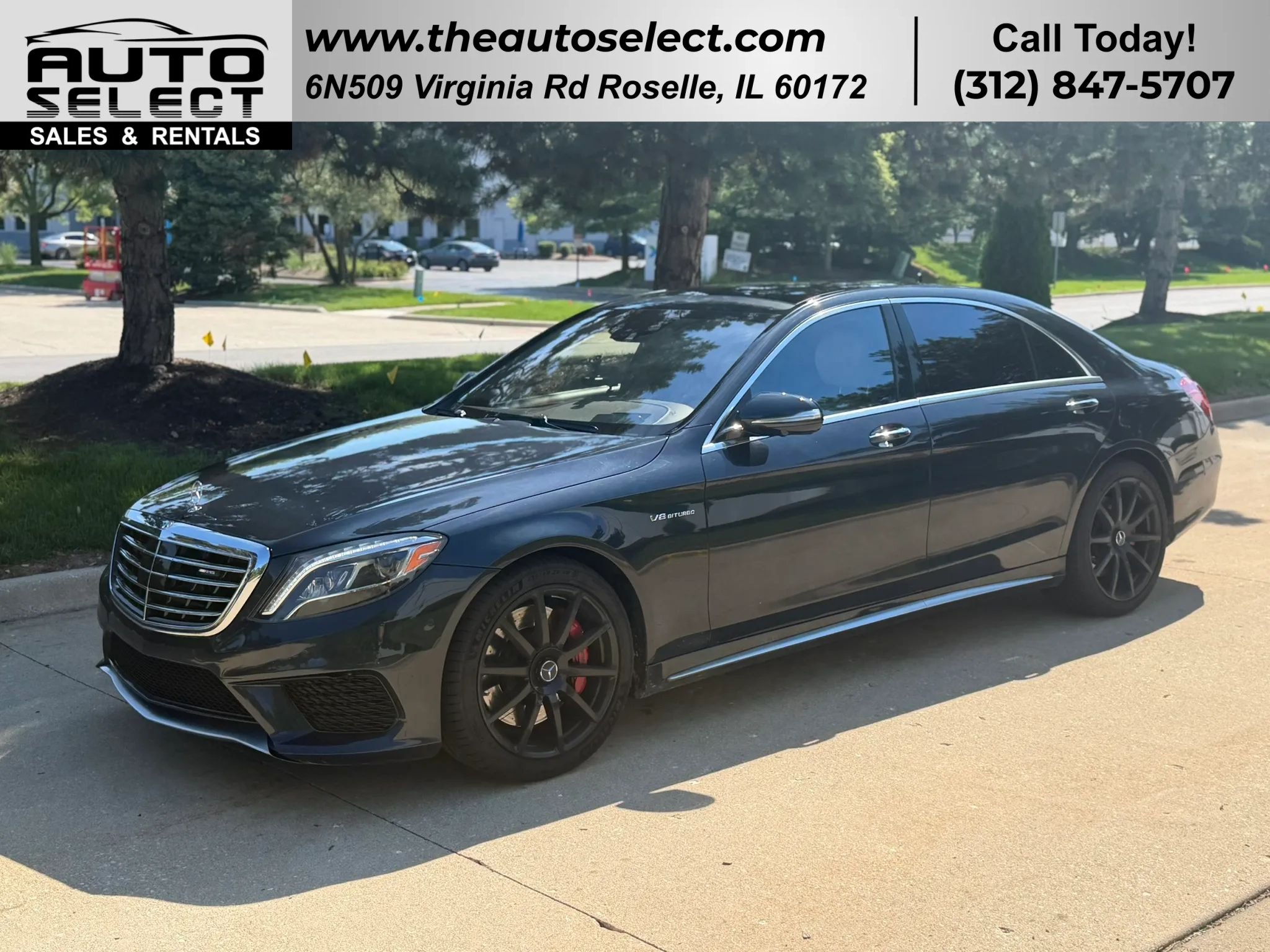 Used 2016 Mercedes-Benz S 63 AMG 4MATIC Sedan image 1