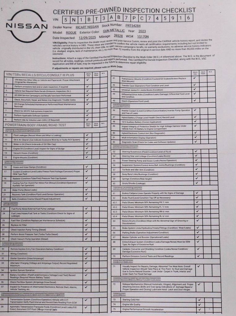 Certified 2023 Nissan Rogue S image 5