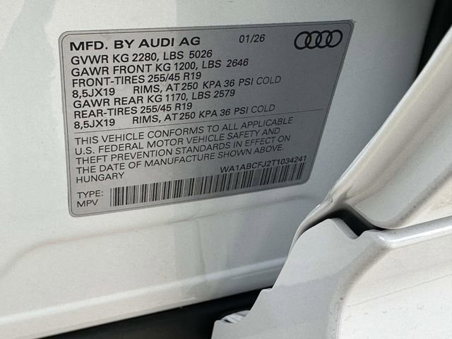 New 2026 Audi Q3 quattro 2.0T AWD/4WD image 14