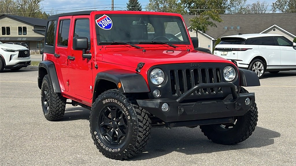Used 2016 Jeep Wrangler Unlimited Sahara w/ Dual Top Group image 2