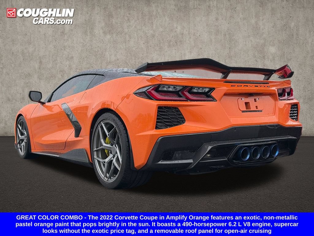 Used 2022 Chevrolet Corvette Stingray Preferred Cpe w/ Z51 Performance Package RWD image 4