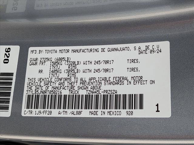 Certified 2024 Toyota Tacoma SR5 image 24