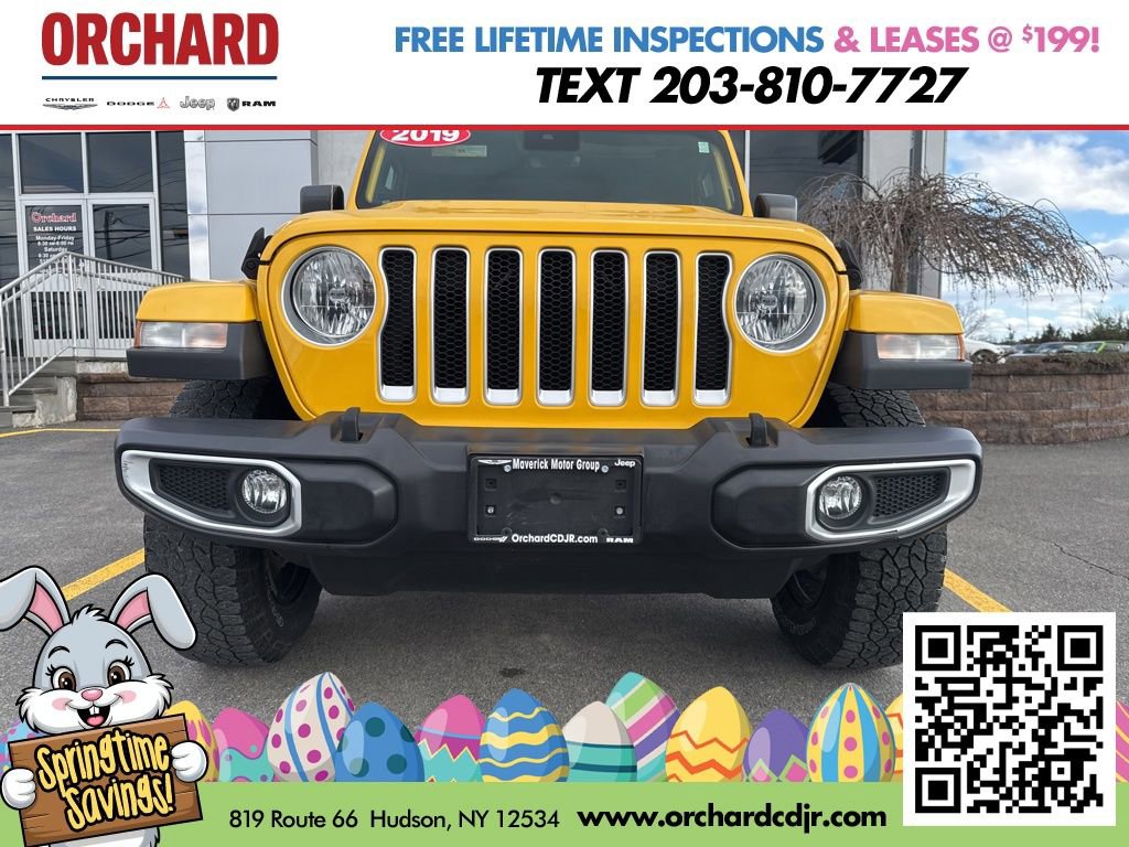 Used 2019 Jeep Wrangler Unlimited Sahara w/ Dual Top Group AWD/4WD image 8