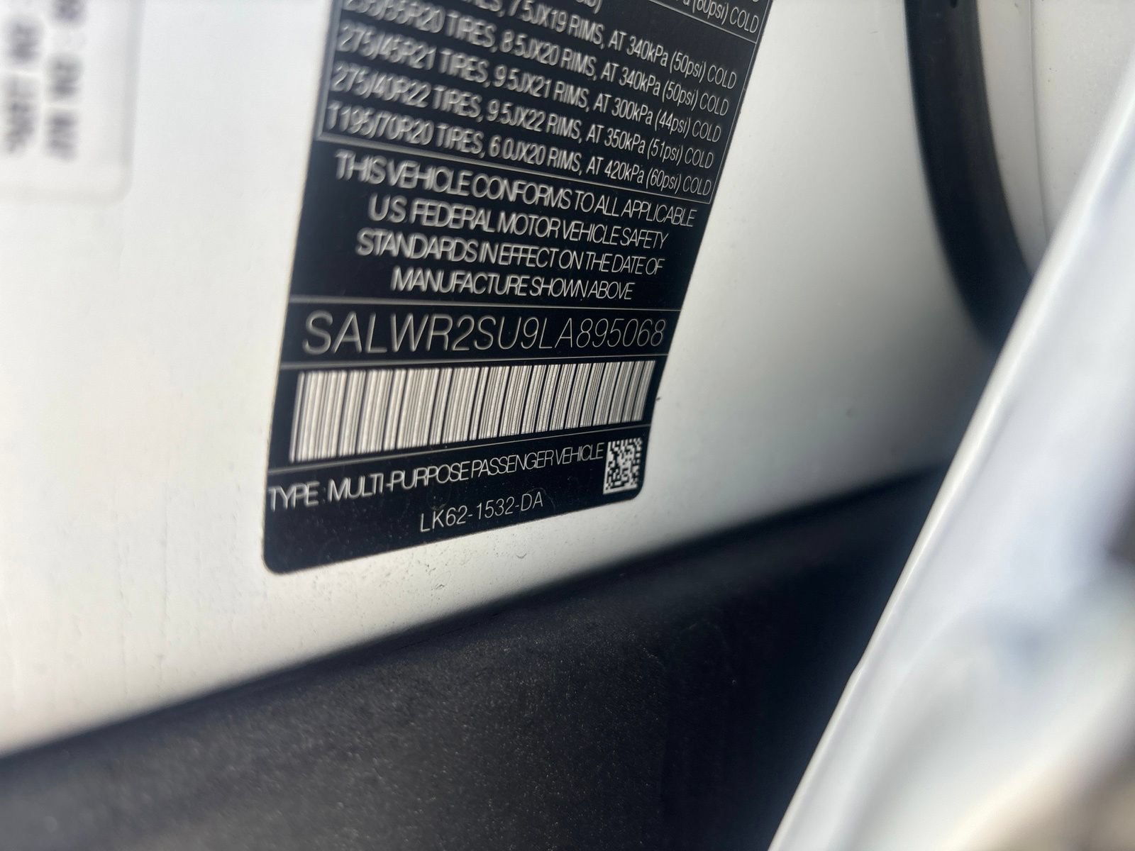 Used 2020 Land Rover Range Rover Sport HSE AWD/4WD image 9