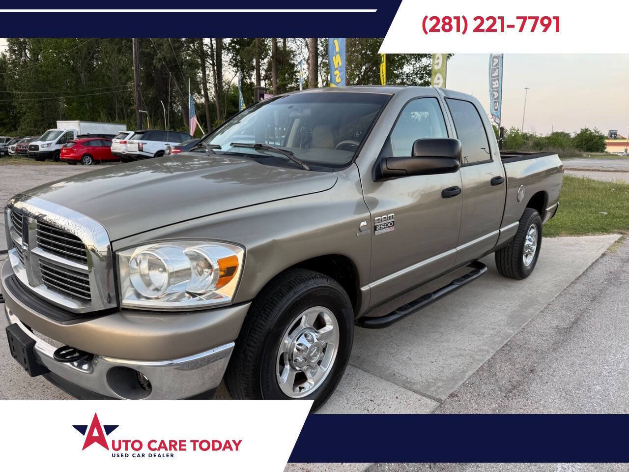 Used 2008 Dodge Ram 2500 Truck SLT w/ Trailer Tow Group