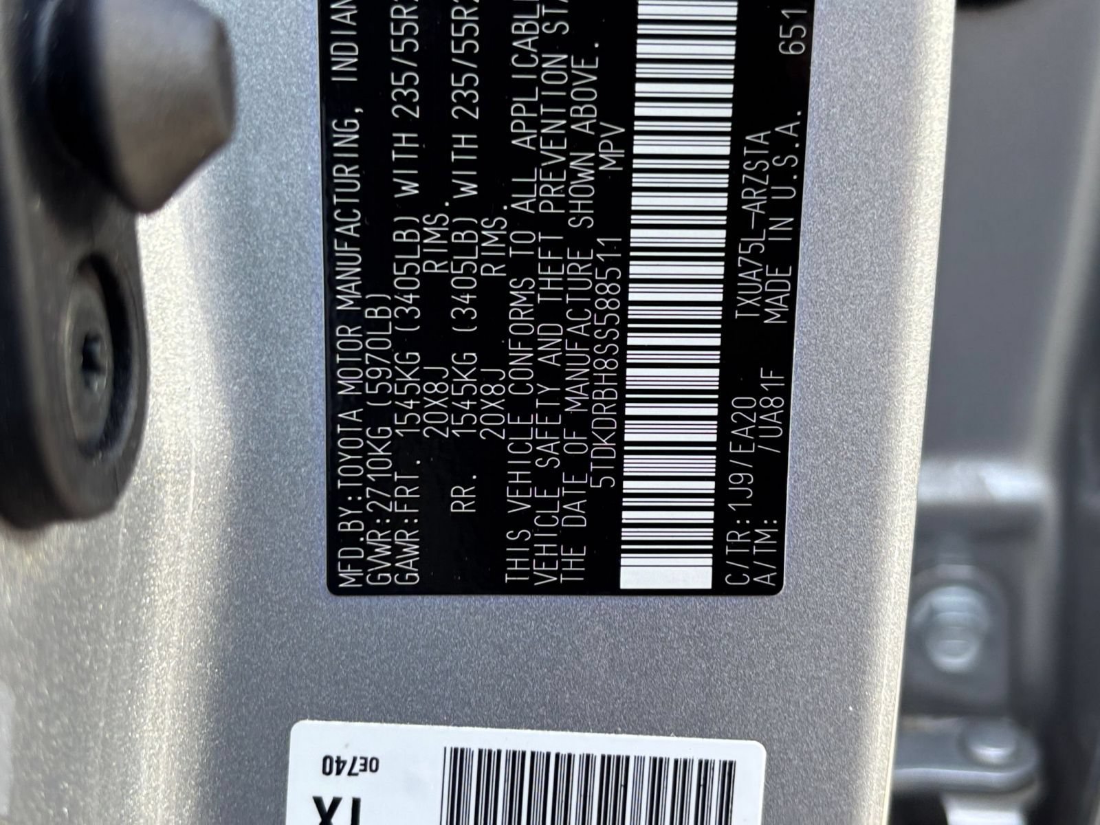 Used 2025 Toyota Highlander XSE AWD/4WD image 30