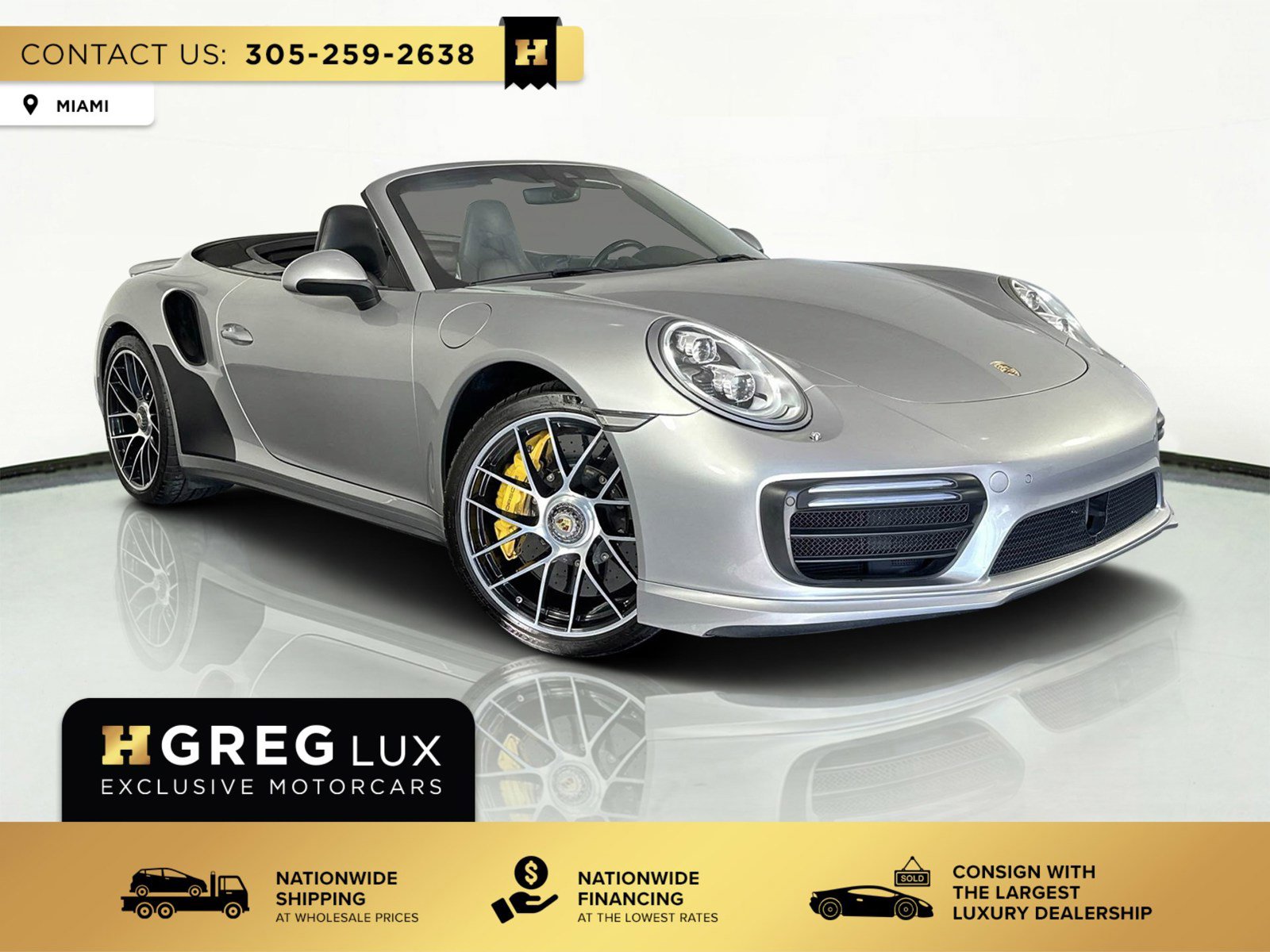 Used 2018 Porsche 911 Turbo w/ Light Design Package image 1