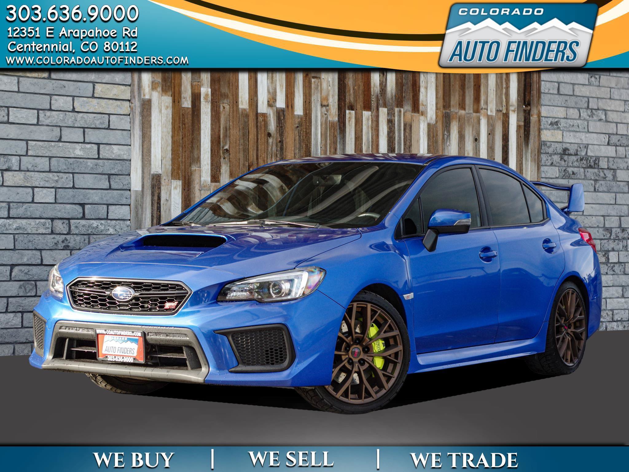 Used 2018 Subaru WRX STI AWD/4WD image 1