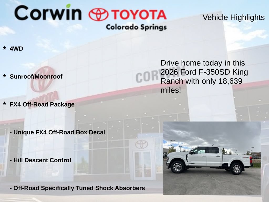Used 2026 Ford F350 King Ranch AWD/4WD image 6