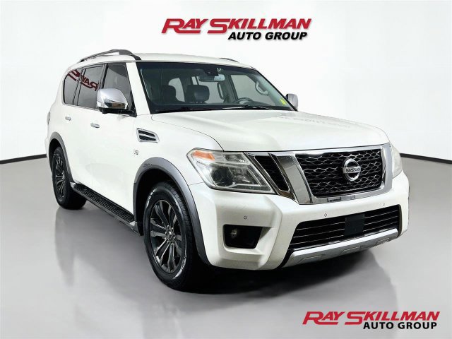 Used 2017 Nissan Armada Platinum w/ Captain Seat Package AWD/4WD image 1