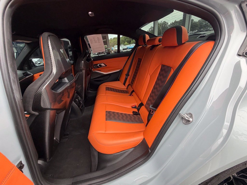 Used 2022 BMW M3 Competition w/ M Carbon Exterior Package RWD image 41