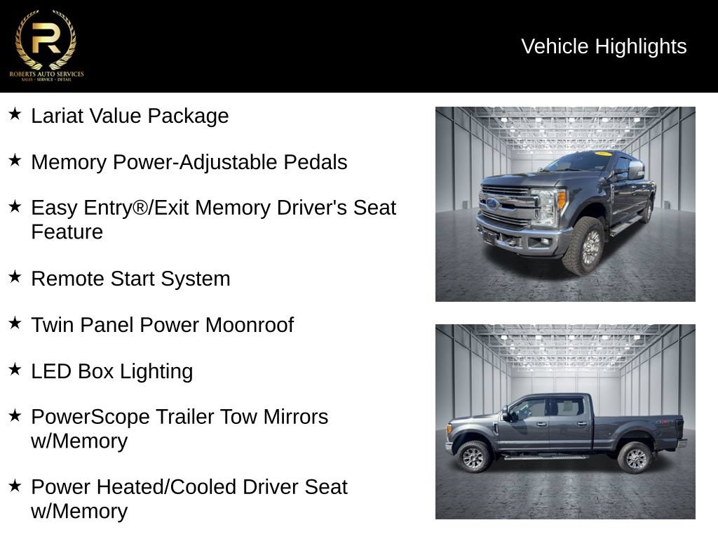 Used 2017 Ford F350 Lariat w/ Chrome Package AWD/4WD image 10