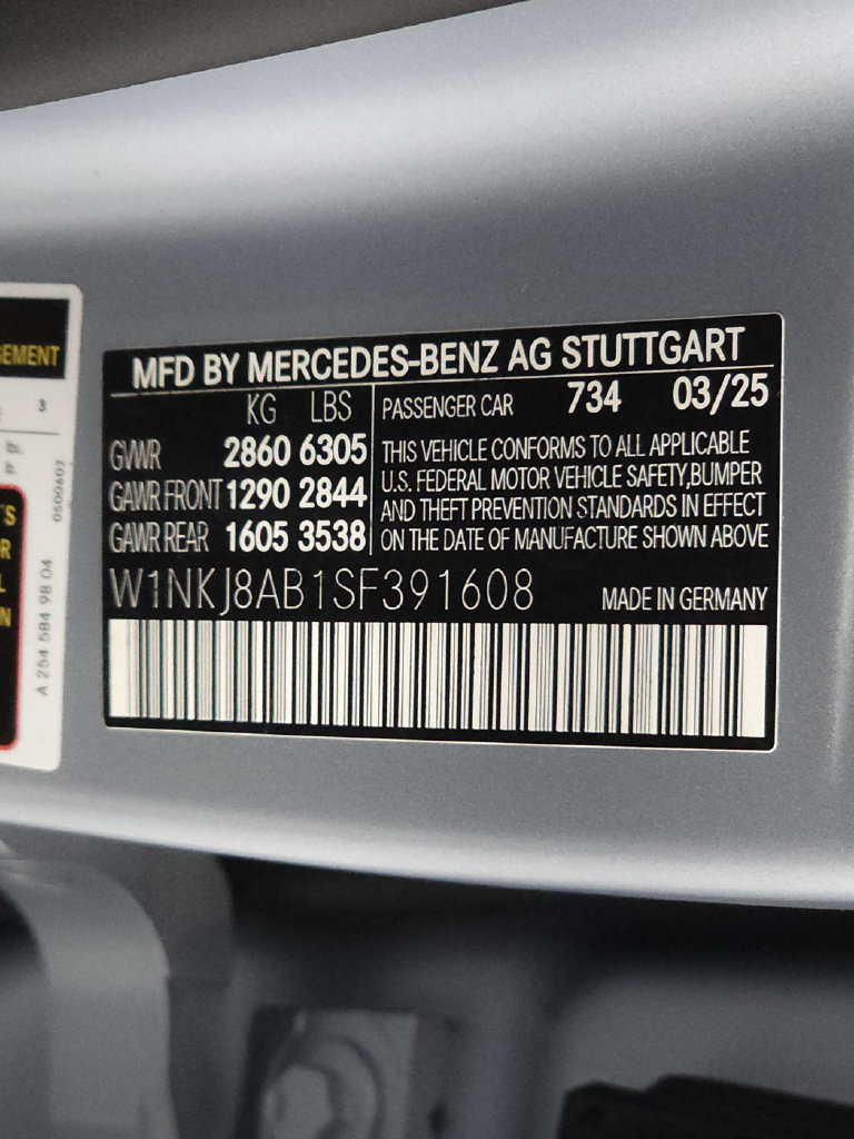 Certified 2025 Mercedes-Benz GLC 63 AMG S image 39