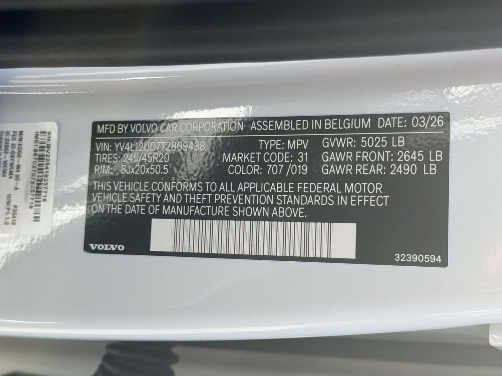 New 2026 Volvo XC40 B5 Ultra w/ Climate Package AWD/4WD image 25