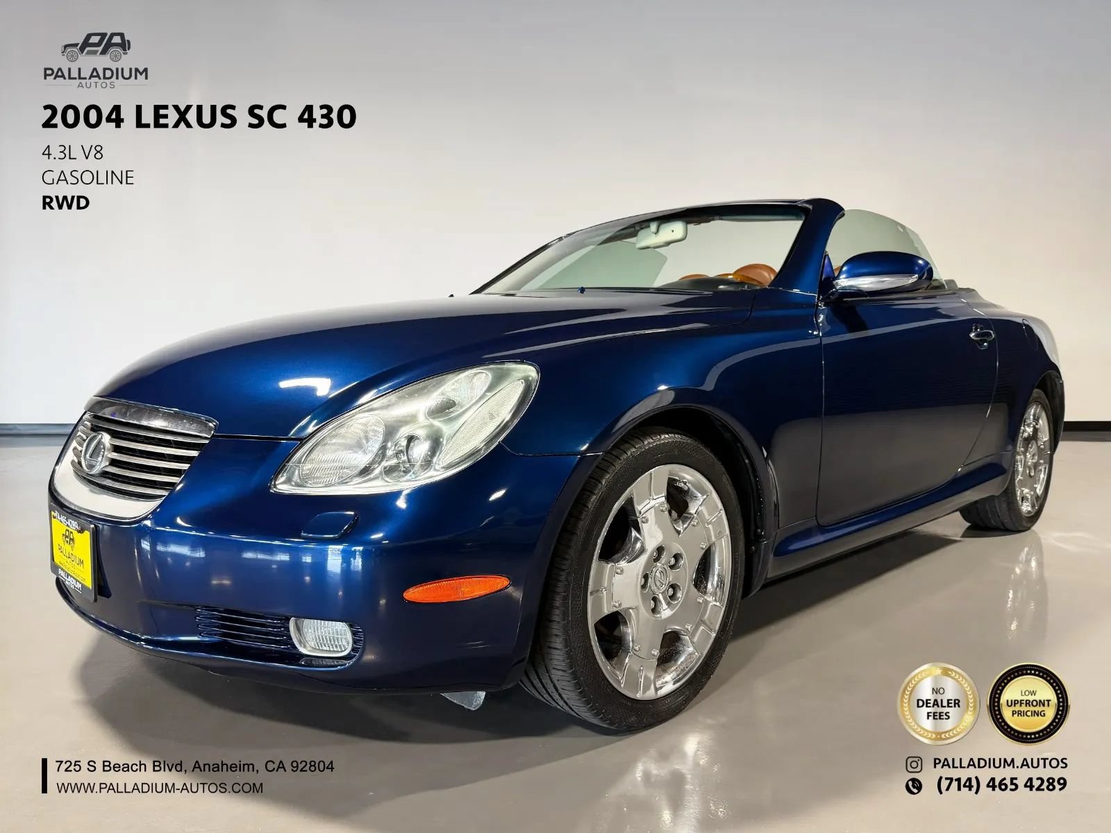 Used 2004 Lexus SC 430 Convertible RWD image 1