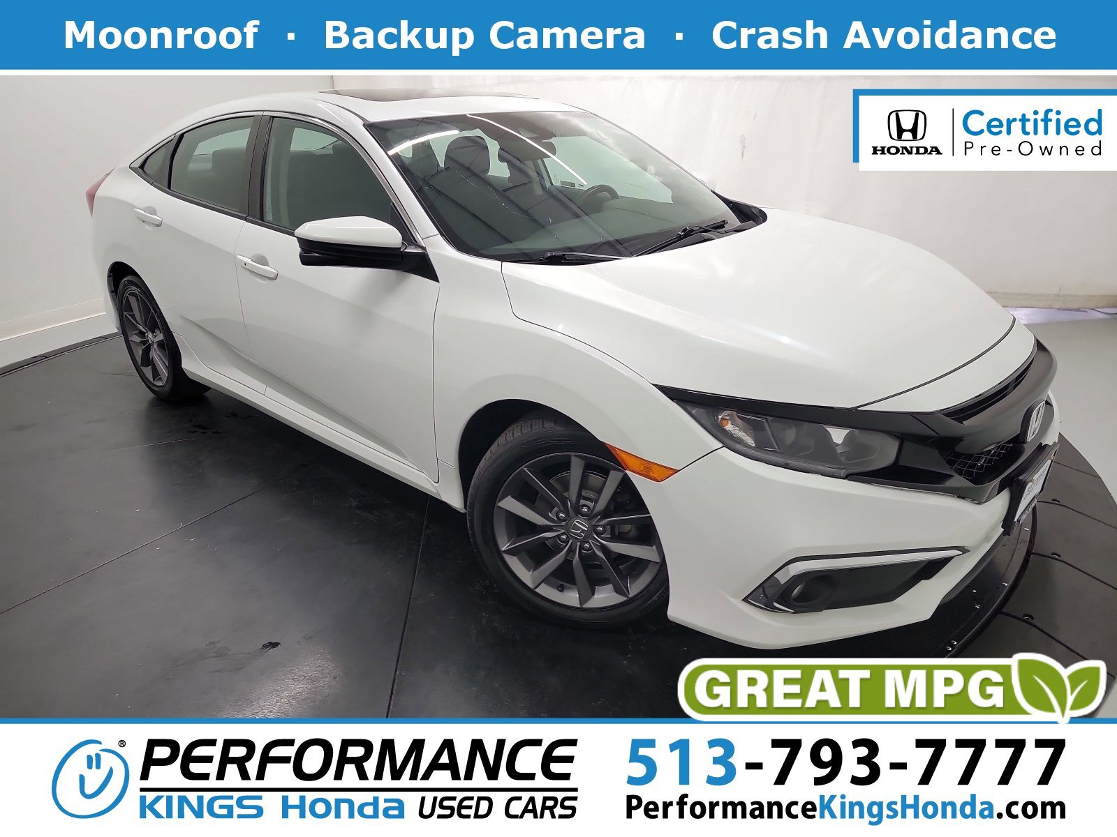 Used 2021 Honda Civic EX