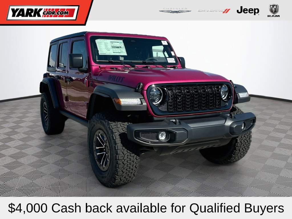 New 2026 Jeep Wrangler Unlimited Sport AWD/4WD 360° Tour