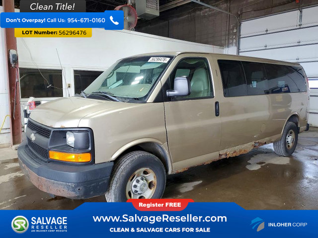 Used 2008 Chevrolet Express 3500 Extended Passenger RWD image 1