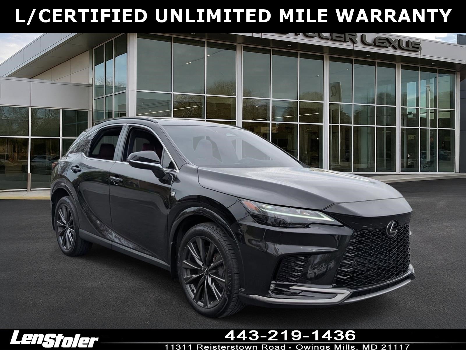 Used 2023 Lexus RX 350 F Sport w/ Accessory Package AWD/4WD image 1