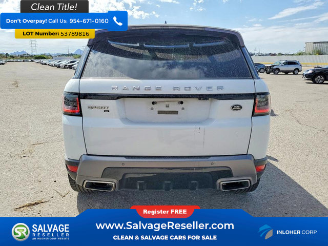 Used 2020 Land Rover Range Rover Sport SE AWD/4WD image 8