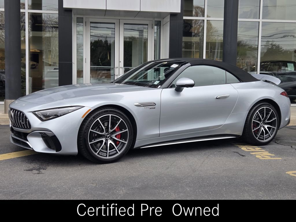 Used 2022 Mercedes-Benz SL 55 AMG 4MATIC image 2