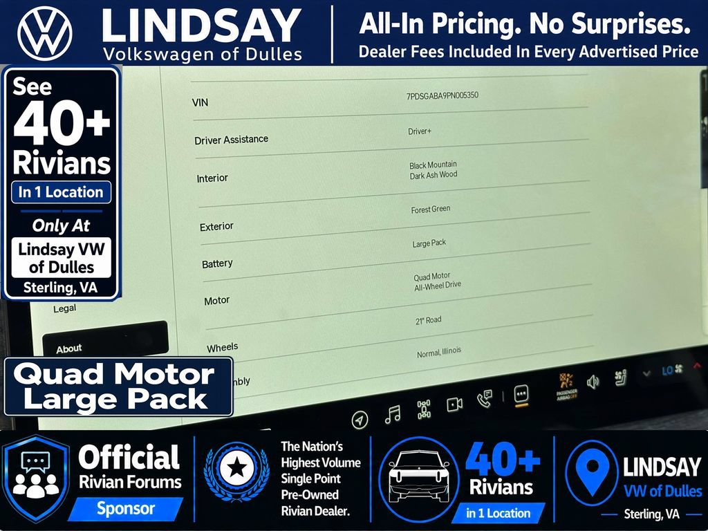 Used 2023 Rivian R1S Adventure AWD/4WD image 27