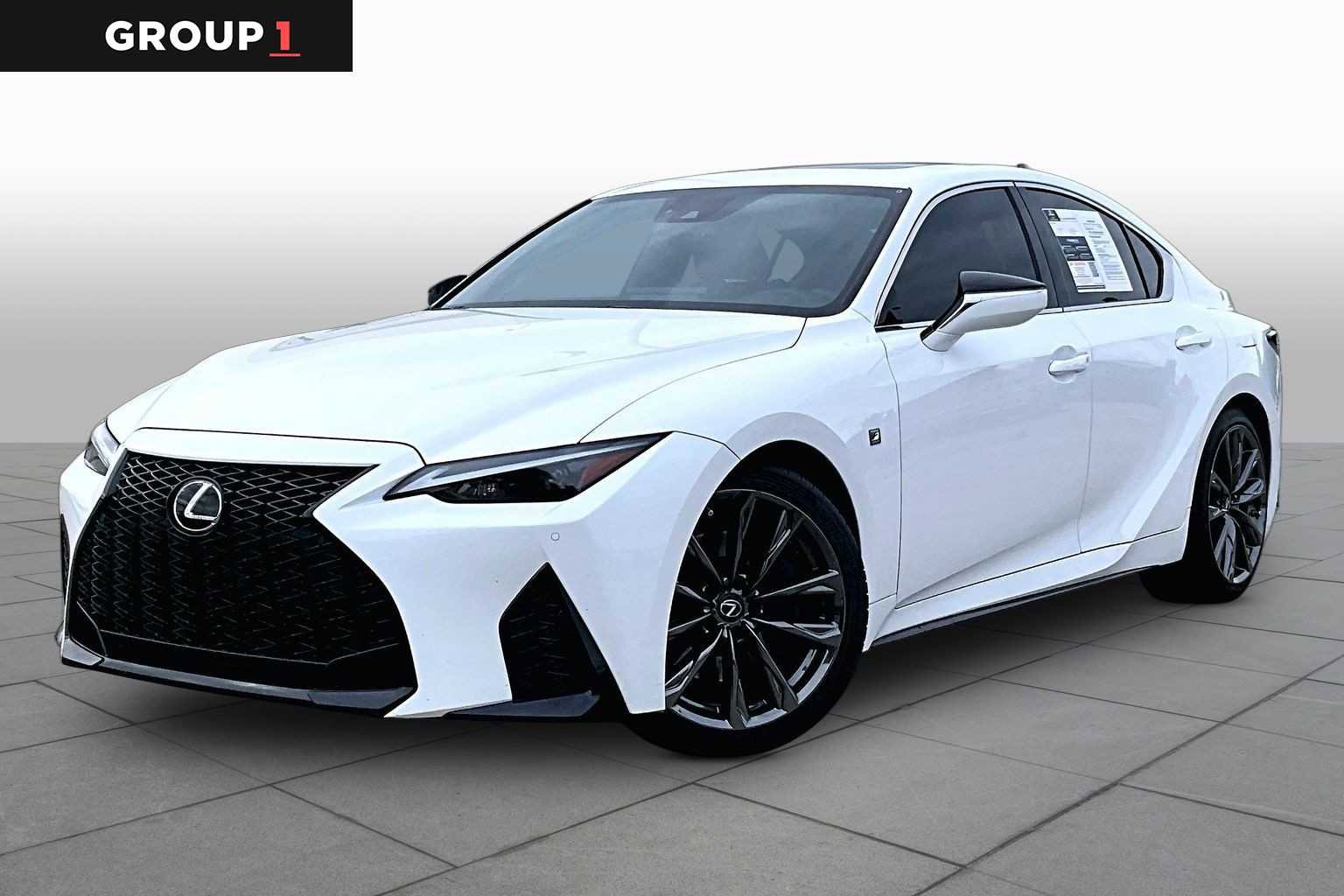 Certified 2021 Lexus IS 350 F Sport w/ Navigation Package RWD image 1