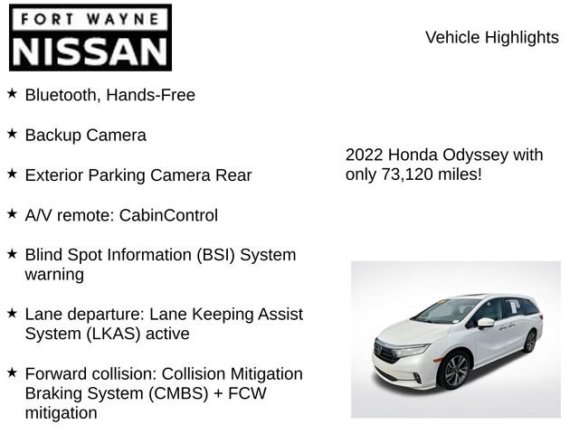 Used 2022 Honda Odyssey Touring image 7