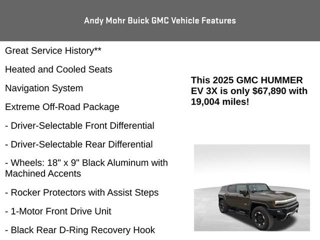 Used 2025 GMC Hummer EV 3X w/ Extreme Off-Road Package image 8