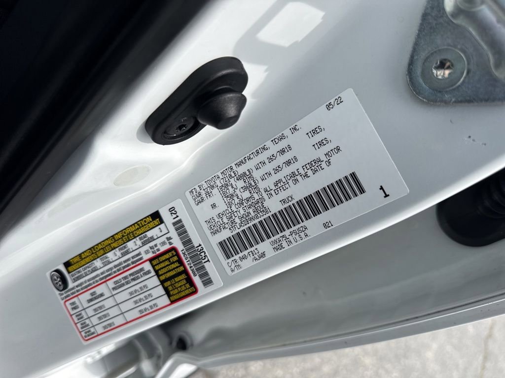 Used 2022 Toyota Tundra SR5 image 35