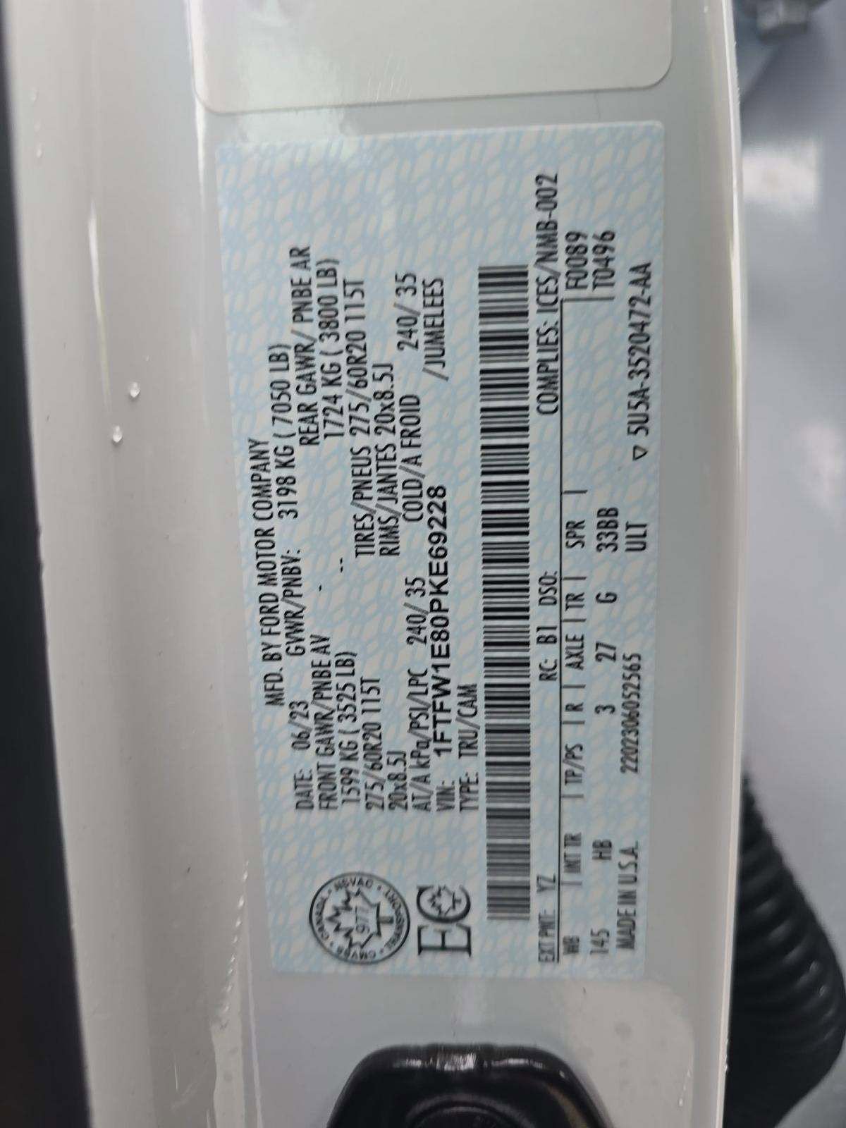 Used 2023 Ford F150 Lariat w/ Equipment Group 502A High image 32