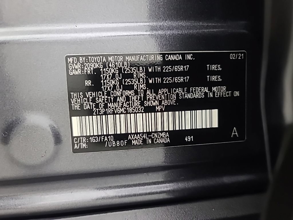Used 2021 Toyota RAV4 XLE AWD/4WD image 40