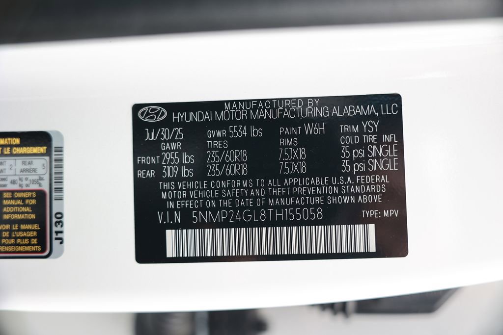 Used 2026 Hyundai Santa Fe SEL FWD image 38