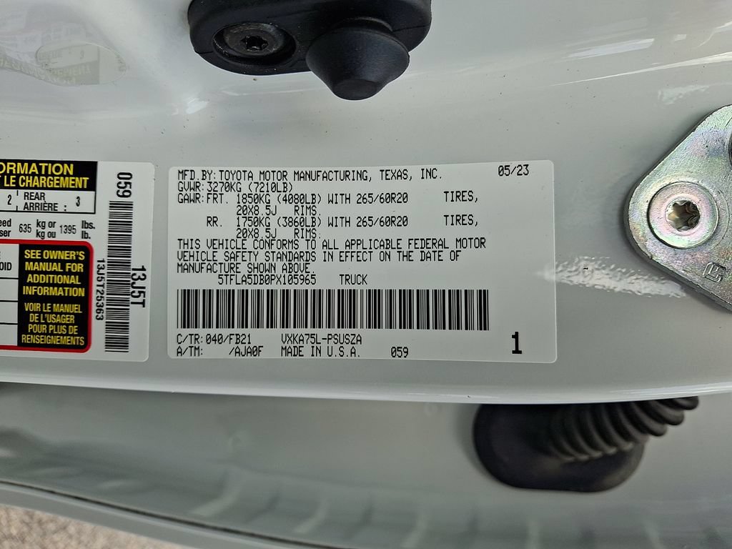 Used 2023 Toyota Tundra SR5 w/ SR5 Convenience Package AWD/4WD image 27