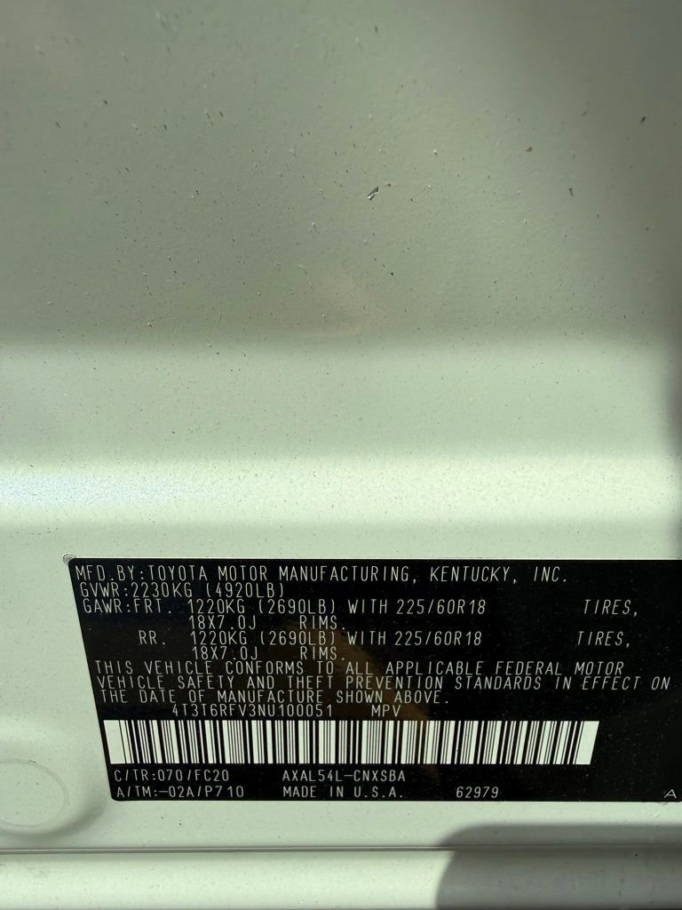 Used 2022 Toyota RAV4 SE w/ Convenience Package AWD/4WD image 12