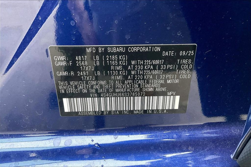 New 2025 Subaru Crosstrek 2.5i Wilderness w/ Crosstrek Mirror Package image 16