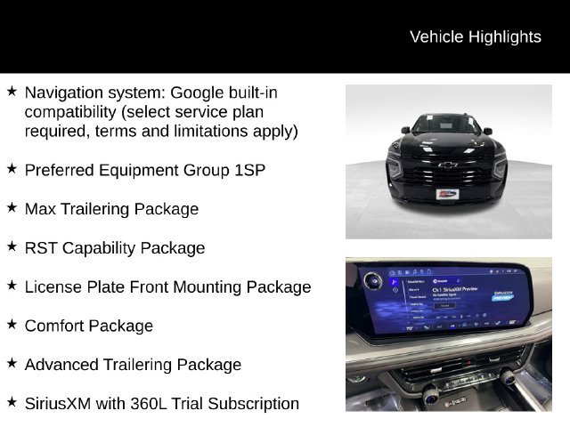 Certified 2026 Chevrolet Tahoe RST w/ RST Capability Package AWD/4WD image 16