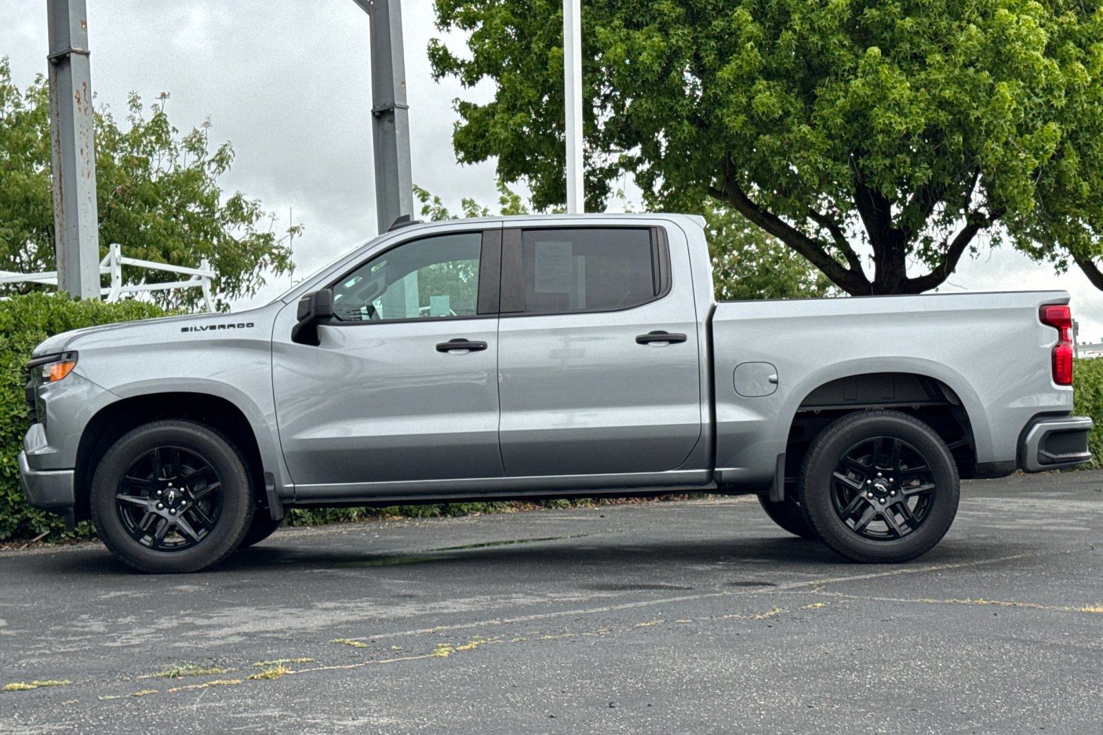 Used 2024 Chevrolet Silverado 1500 Custom w/ LPO, Dark Essentials Package RWD image 7